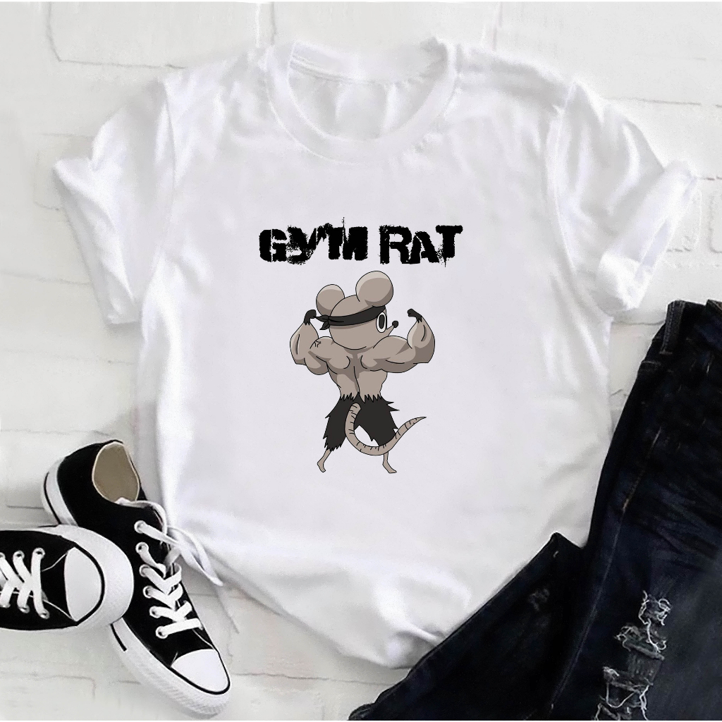 Camiseta Oversized GYMRAT – Roupaz