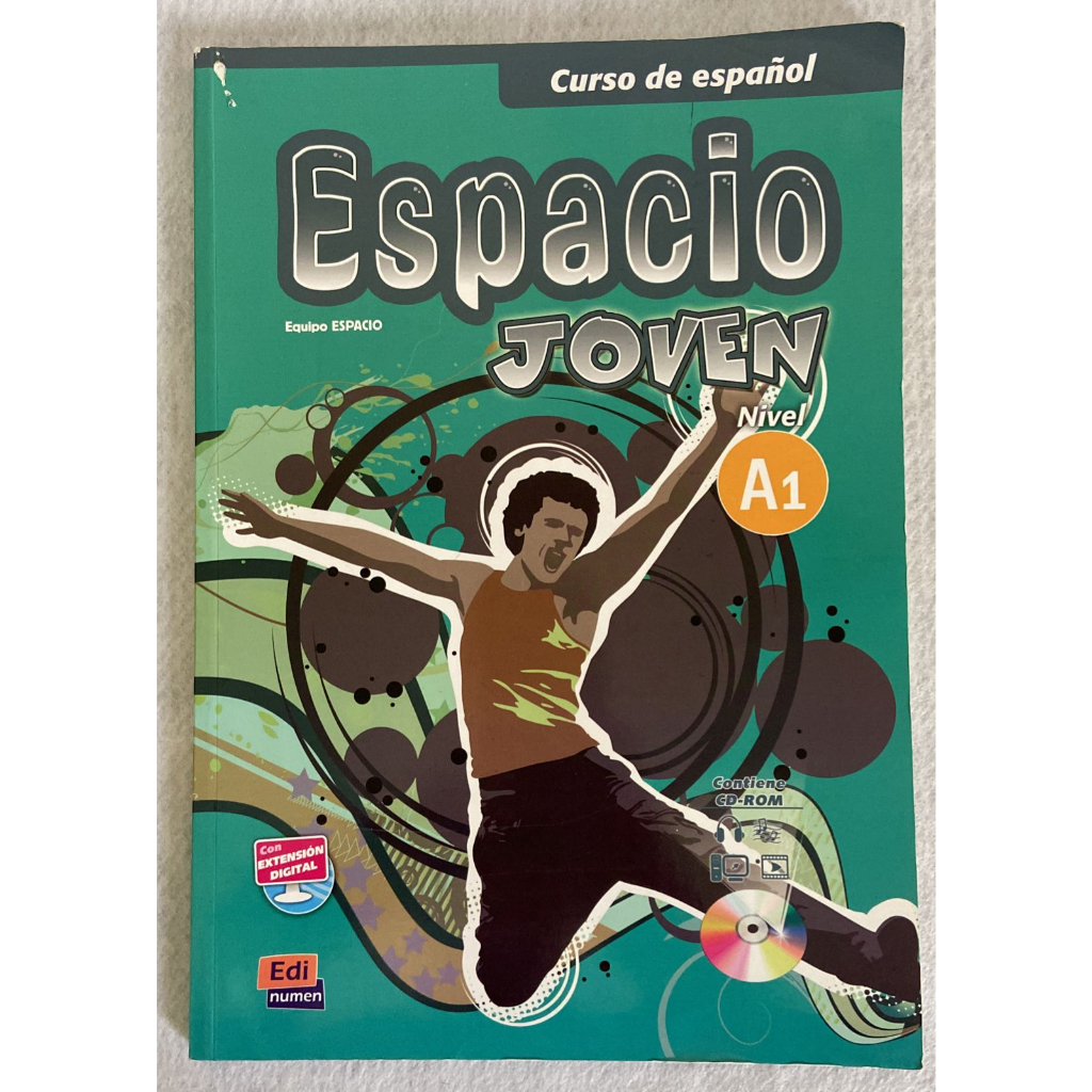 Livro: Espacio joven a1 libro del alumno + CD-rom | Shopee Brasil