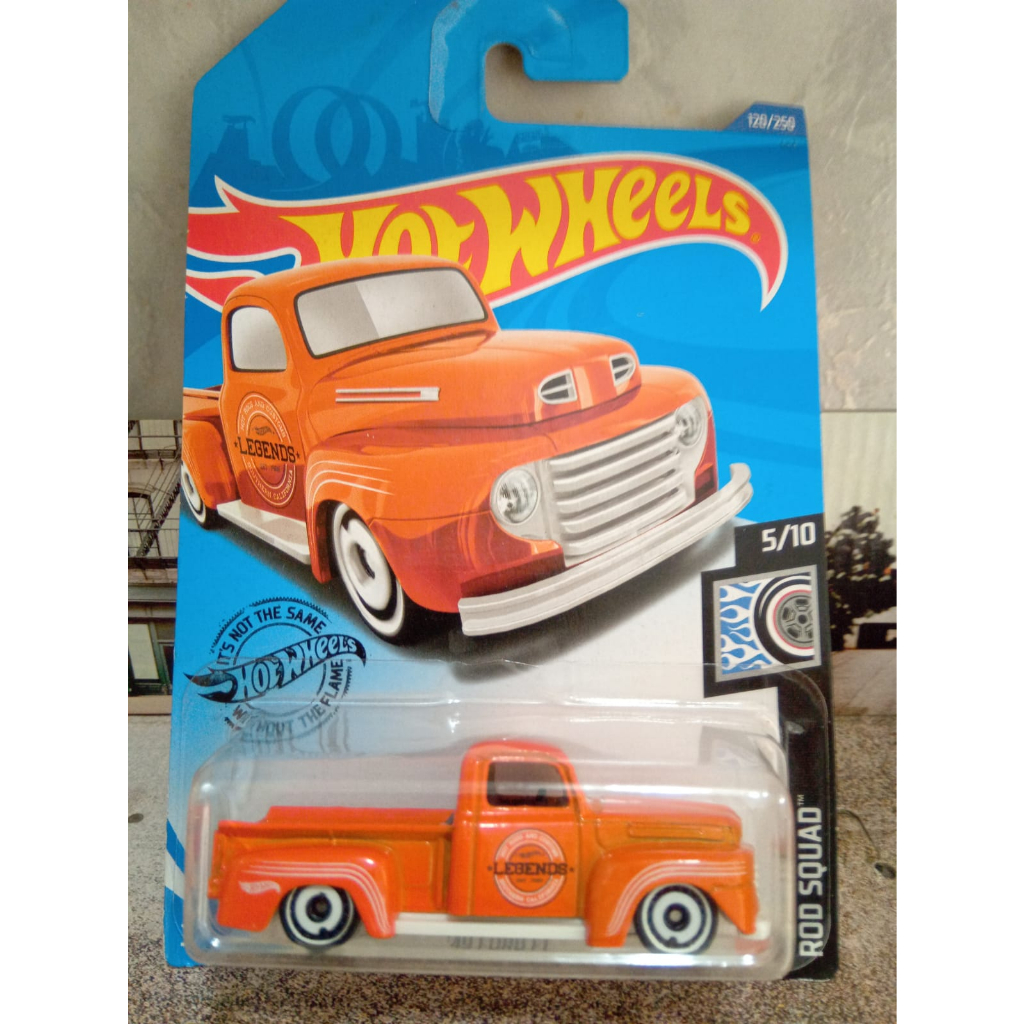 Hot wheels '49 Ford F1 laranja