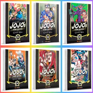 Mangá Jojos Bizarre Adventure - Parte 5 Golden Wind