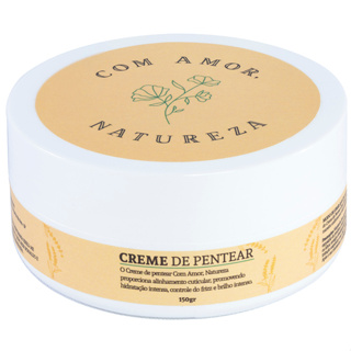 Creme de Pentear Leave-In Vegano, Cachos definidos e Nutrição intensa