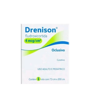 Drenison Oclusivo Rolo com 7,5cm x 200cm