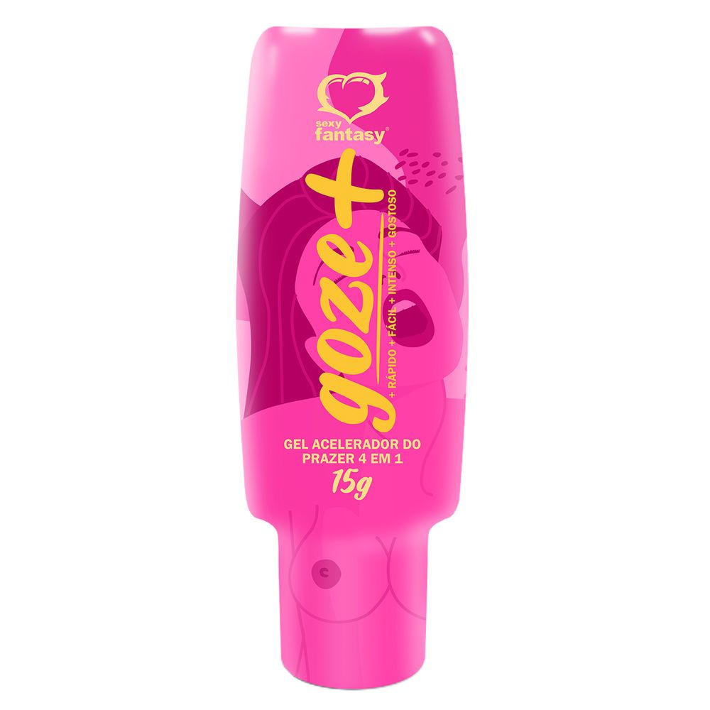 Gel Do Prazer Goze + Estimulante Feminino 4 em 1 Sexy Fantasy | Shopee ...