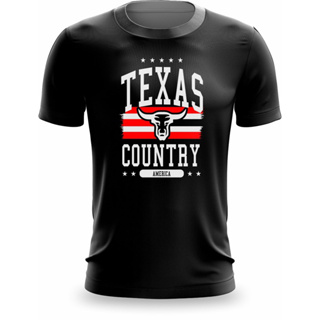 Camiseta Basica Texas Country América Moda USA Unissex Envio Rápido