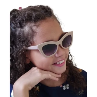 ÓCULOS DE SOL SOLAR MENINA MEL INFANTIL JUVENIL OU ROSTO PEQUENO