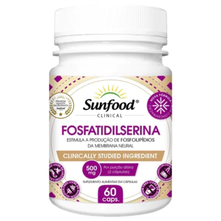 Fosfatidilserina 400mg 60 Cápsulas Sunfood