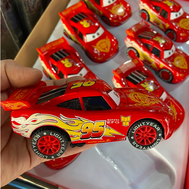 Carrinho de Fricção Relâmpago Mcqueen Carrinho De Ferro | Shopee Brasil