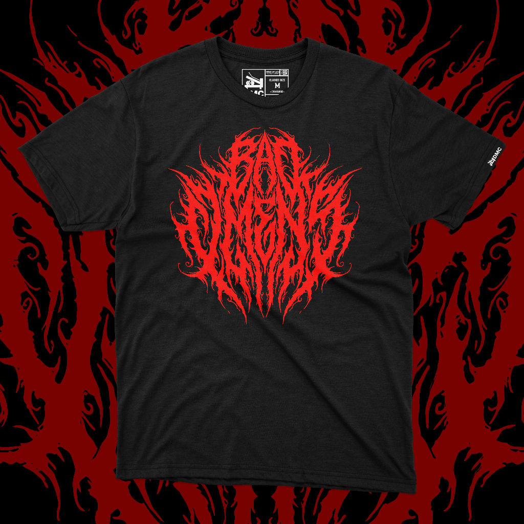 Camiseta Bad Omens Logo Deathcore Version