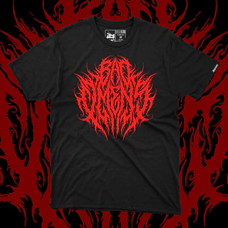 Camiseta Bad Omens Logo Deathcore Version