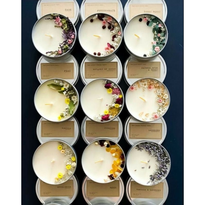 kit 35 latinha vela aromatica personalizada para lembrancinha