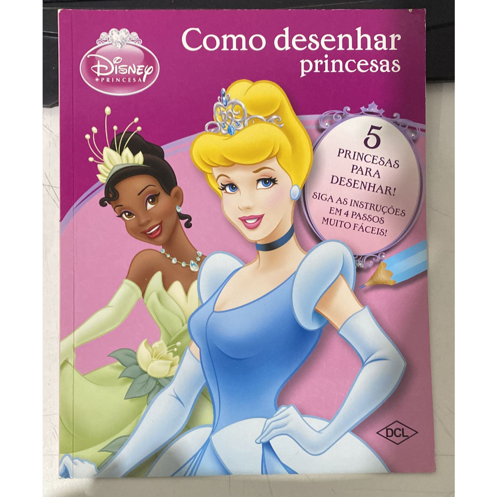 100 Desenhos Para Pintar E Colorir Princesas E Guerreiras - Folha
