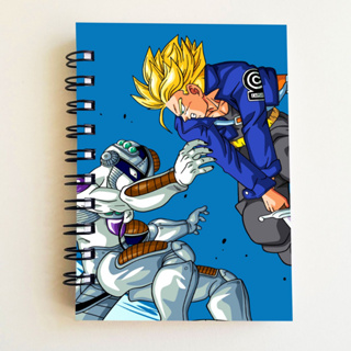 Sketchbook Caderno Dragonball Desenho Aquarela A6 15x11cm Anime Goku 75g ou  90g ou 240g