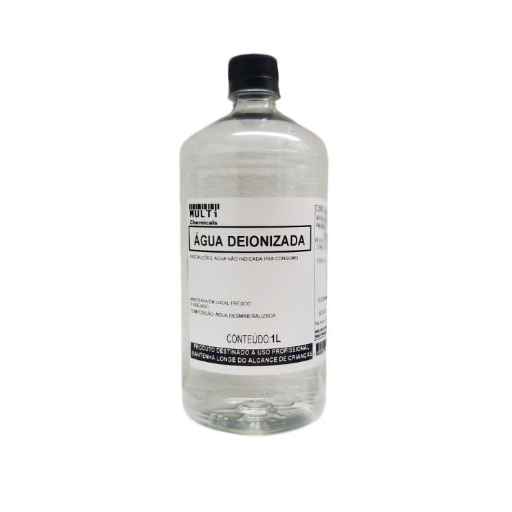 Água Desmineralizada - Deionizada - 1L