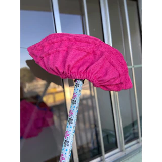 Vassoura De Veludo Coral Multifunções Pano De Mop Reutilizável Absorvente