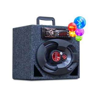 Caixa Residencial Bob Bomber P/ 1 6x9 Ativa Bt/usb/sd/aux