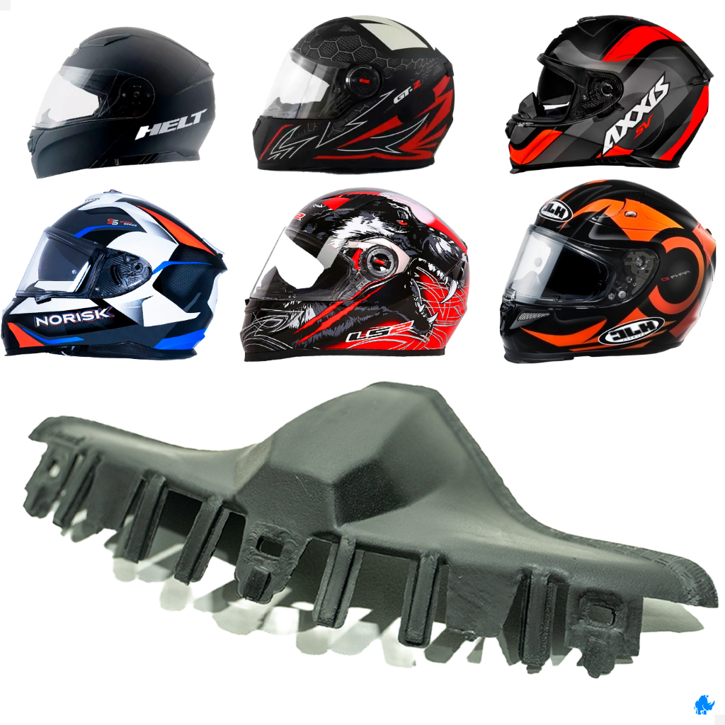 Narigueira Universal Capacete Fechado Fw3 Ls2 Axxis NoRisk Esportiva ...