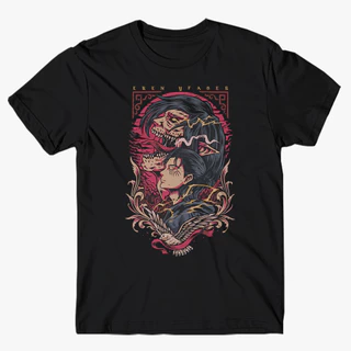 Camiseta Otaku Altíssima Qualidade Anime Attack On Titan Eren Yeager
