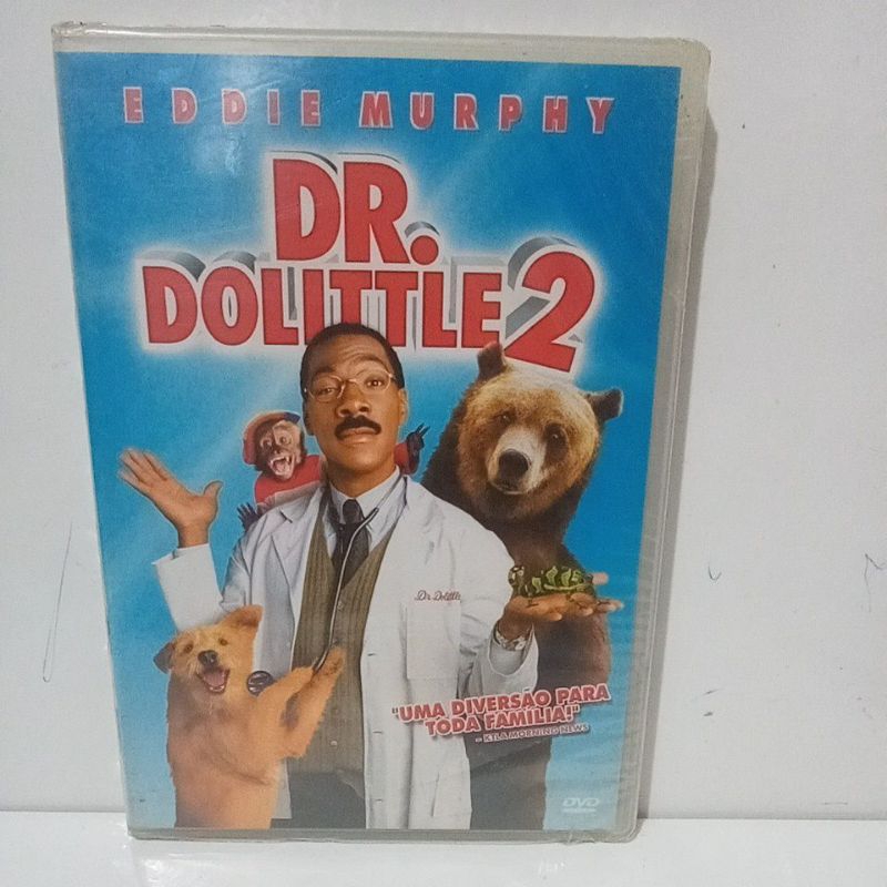Dvd Dr. Dolittle 2 Eddie Murphy Novo de Fabrica original | Shopee