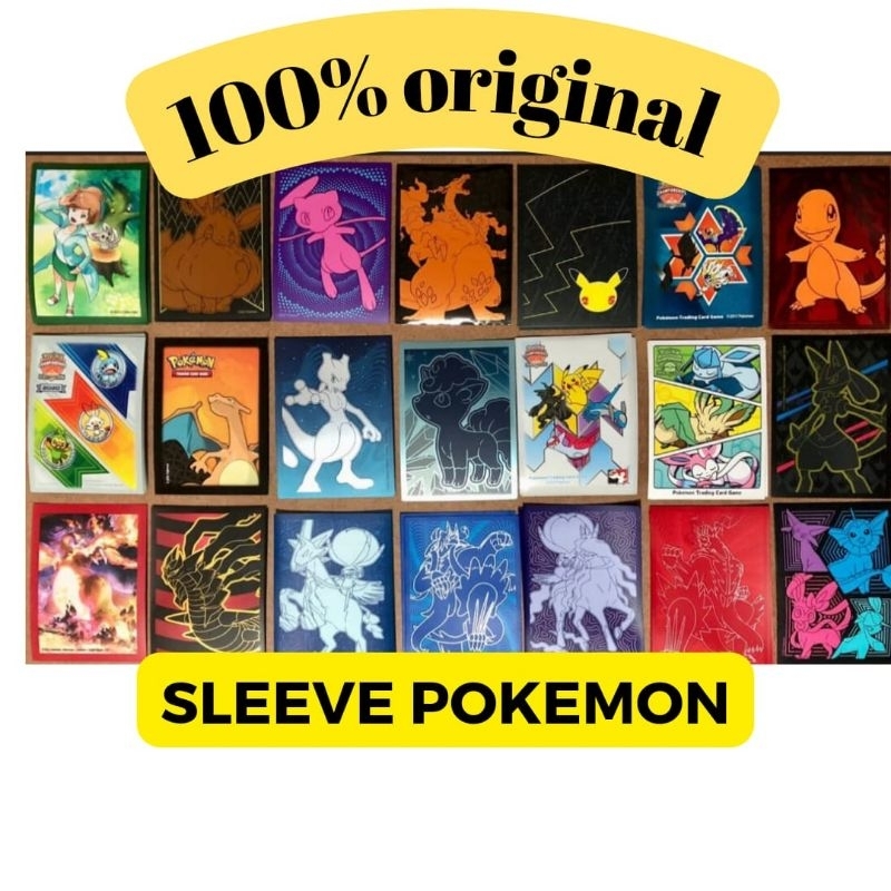 Sleeve(Shield) pokemon original(tcg) 5 unidades