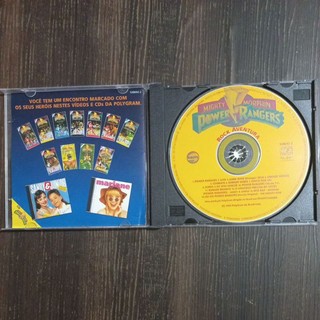 Cd Power Rangers Rock Aventura Polygram 1995 (RARO!) | Shopee Brasil