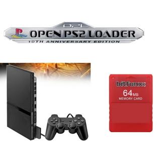 Kit Para Play 2 HD Externo 500GB + Memory Card com OPL