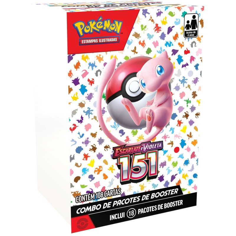 Box Pokémon Lendas em Paldea: Miraidon E/ou Koraidon EX Coleção Especial -  151 E.V. 3,5