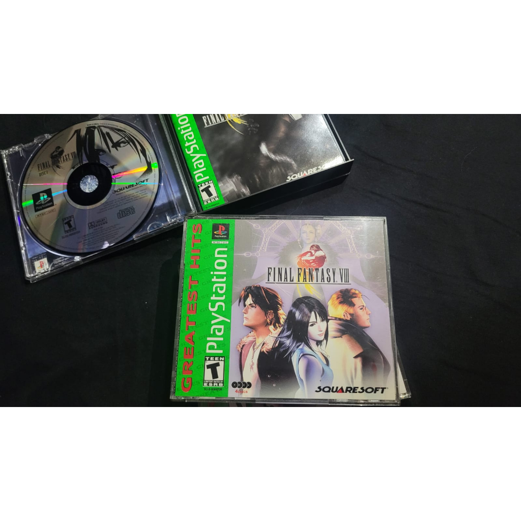 Jeu Final Fantasy VIII 8 - PlayStation 1 Version Française - Très Bon état