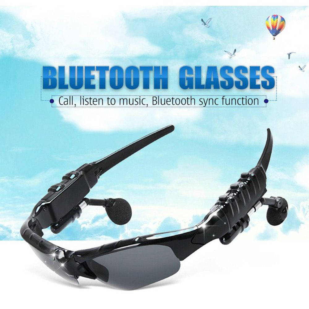 Óculos de sol Bluetooth portáteis sem fio esportivos óculos de sol fones de ouvido V4 para Android e iPhone óculos bluetooth Fone de ouvido Bluetooth