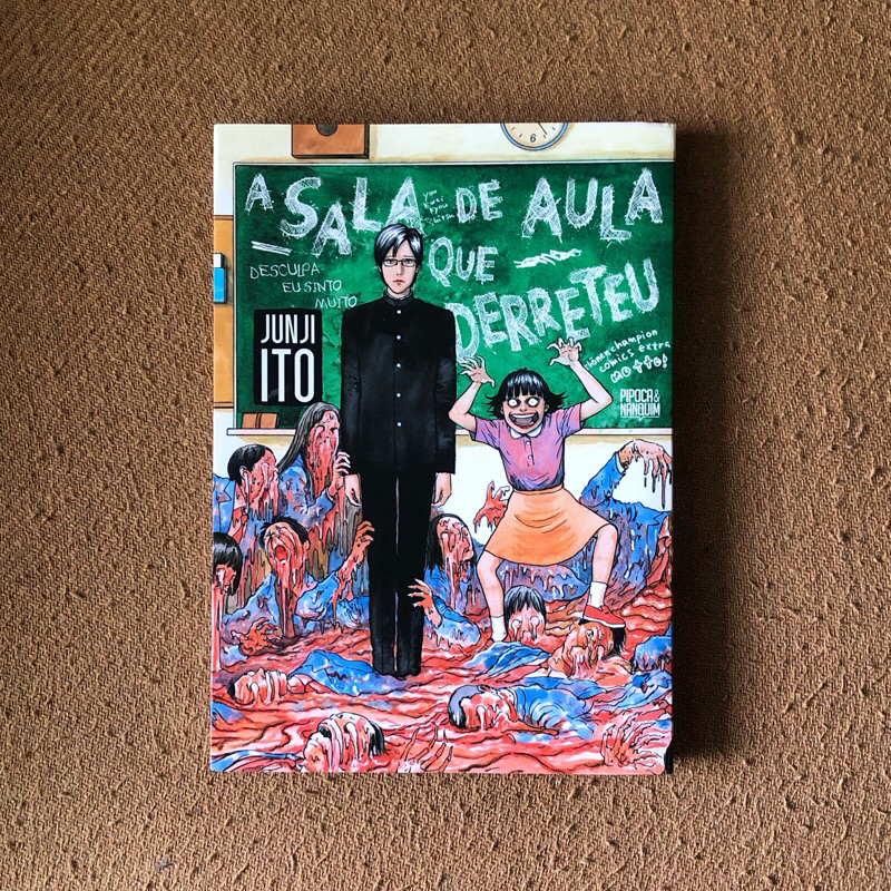 A sala de aula que derreteu, de Junji Ito | Shopee Brasil