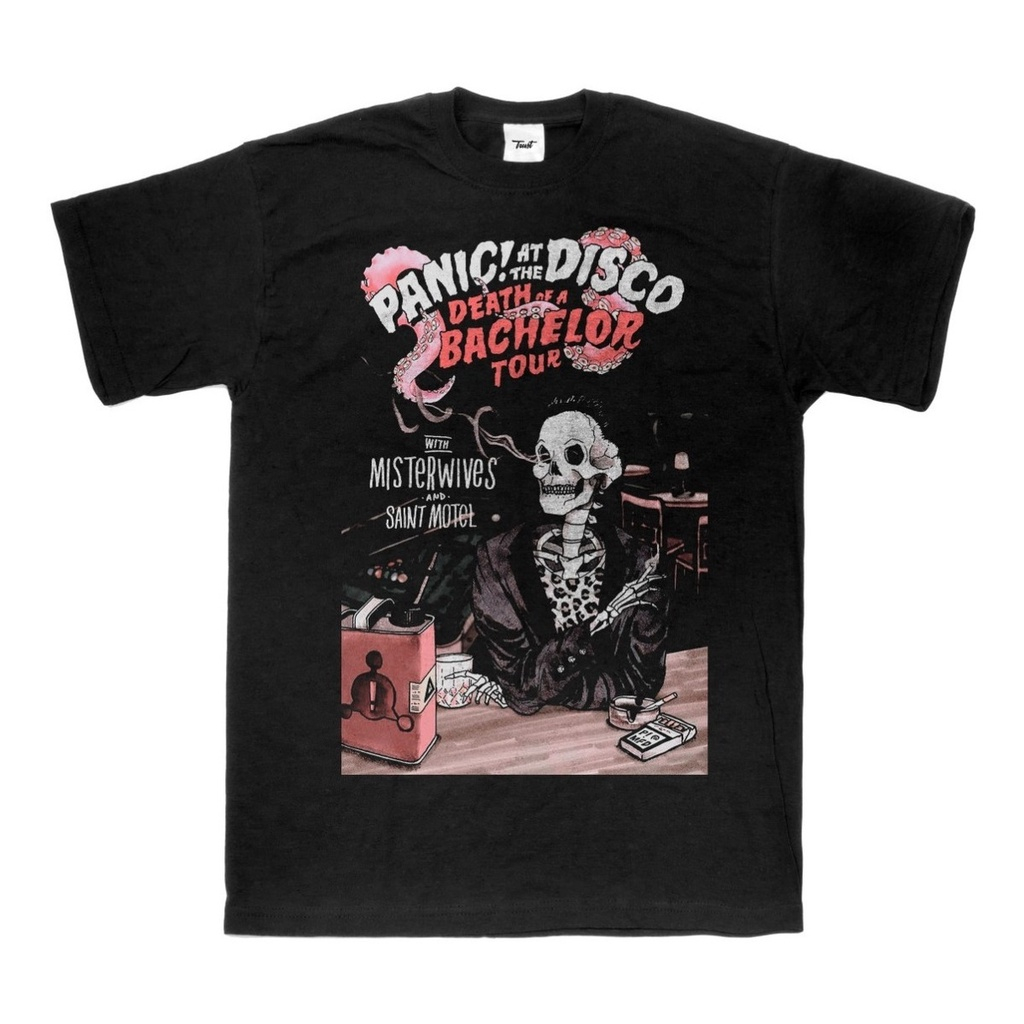 Camiseta Panic At The Disco Brandon Urie Lançamento Skull