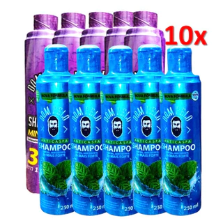 Shampoo Anticaspa e Fortalecedor 10x