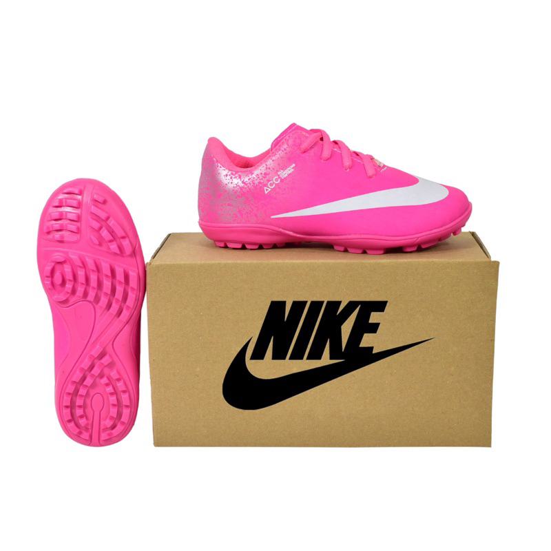 CHUTEIRA INFANTIL ROSA PINK PRA MENINA SOCYTE 26 ao 33 UNISSEX GRAMA FUTEBOL ESCOLA ENVIO IMEDIATO!!