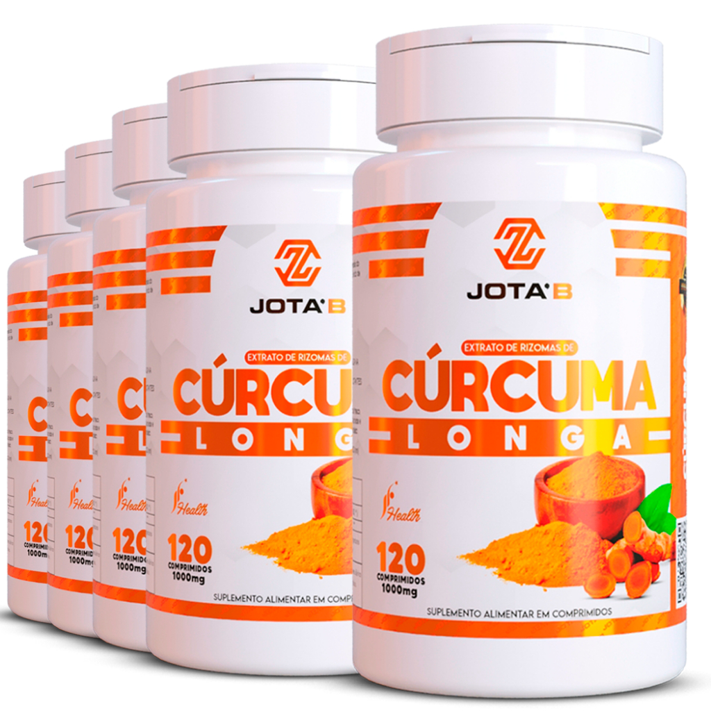 Curcuma Turmeric 600mg com 60 Cápsulas Bioroots