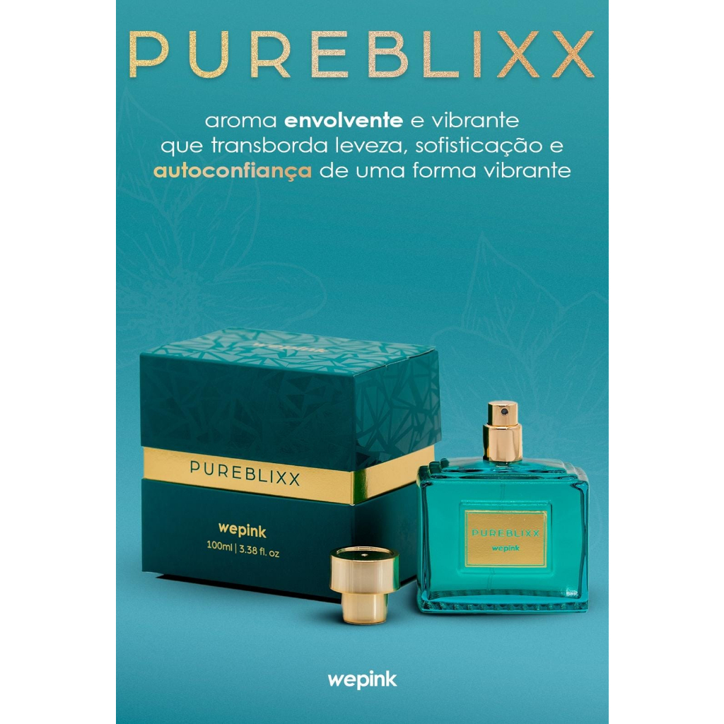 PERFUME PUREBLIXX WEPINK VIRGINIA - 100ML | Shopee Brasil