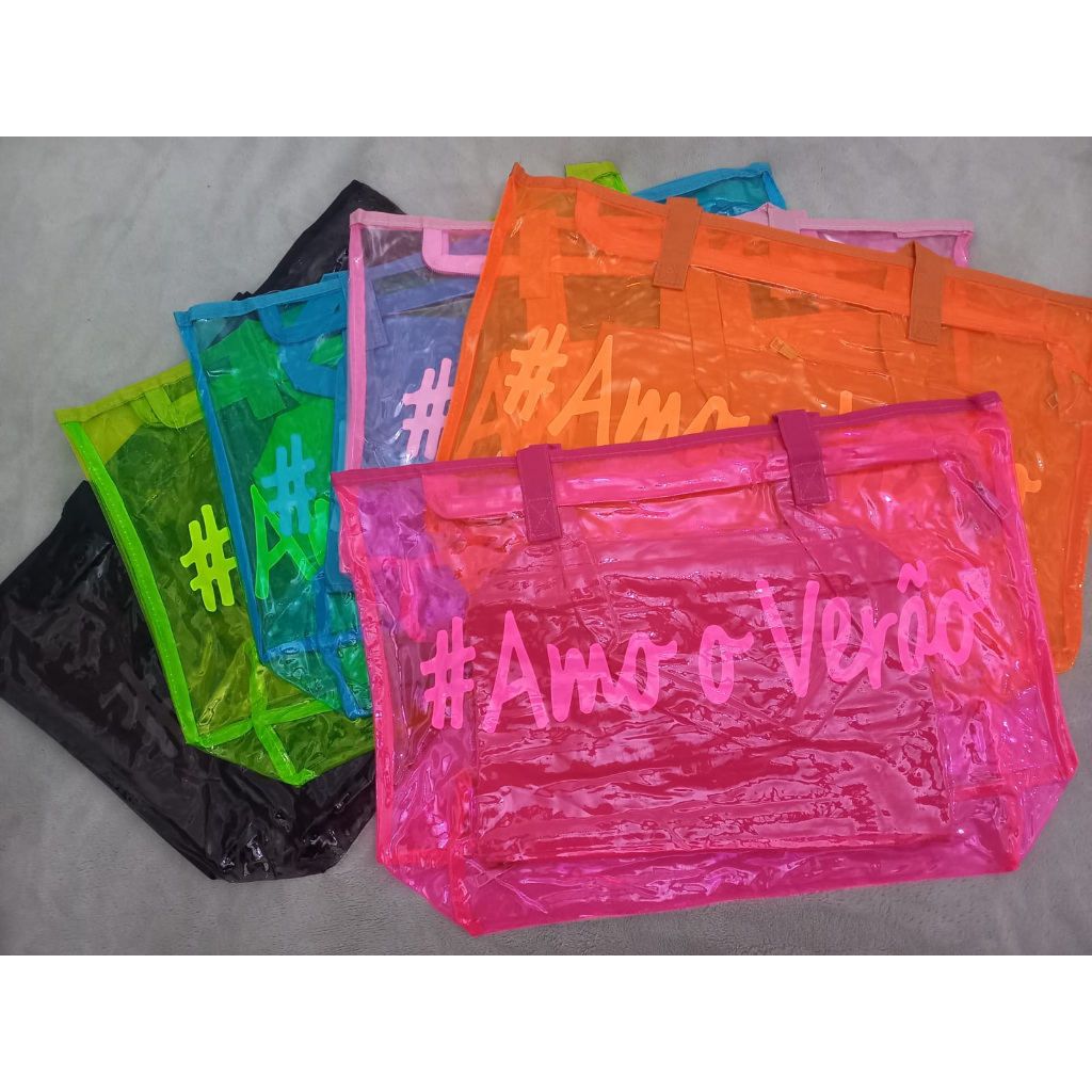 Praia Bolsos Transparentes Necessaire Bolsas Para Playa De PlÃ