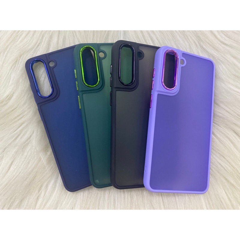 Capa Capinha Case Space Acrílica Fosca Colorida Para Samsung S21 S21PLUS S21 FE S22 S22PLUS S22FE S23 S23PLUS S23FE S23ULTRA Entrega Rápida