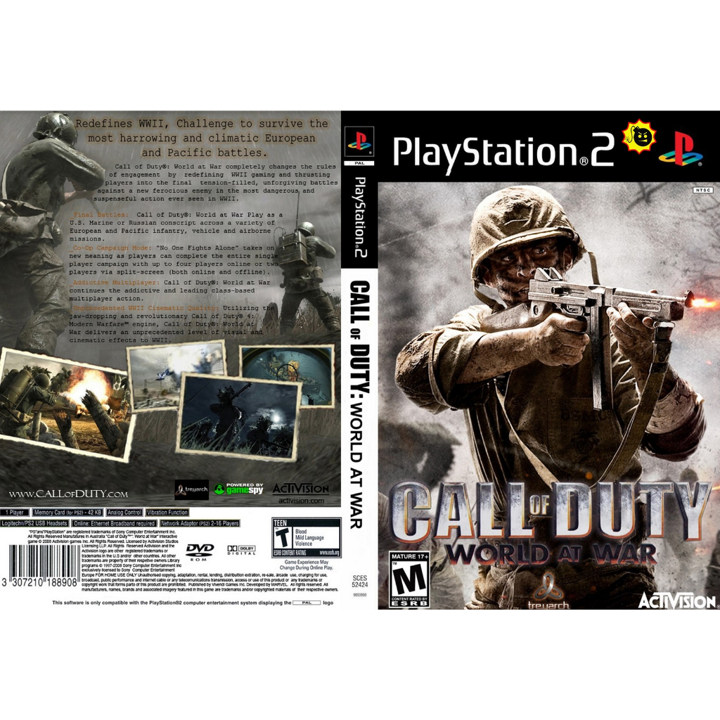 Call of Duty 3 - jogo para PS 2 / Playstation 2