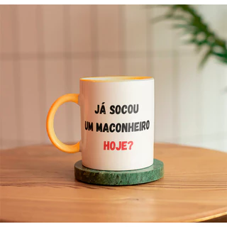 Caneca Porcelana Proerd Presente Natal Amigo Noia Namorado Meme