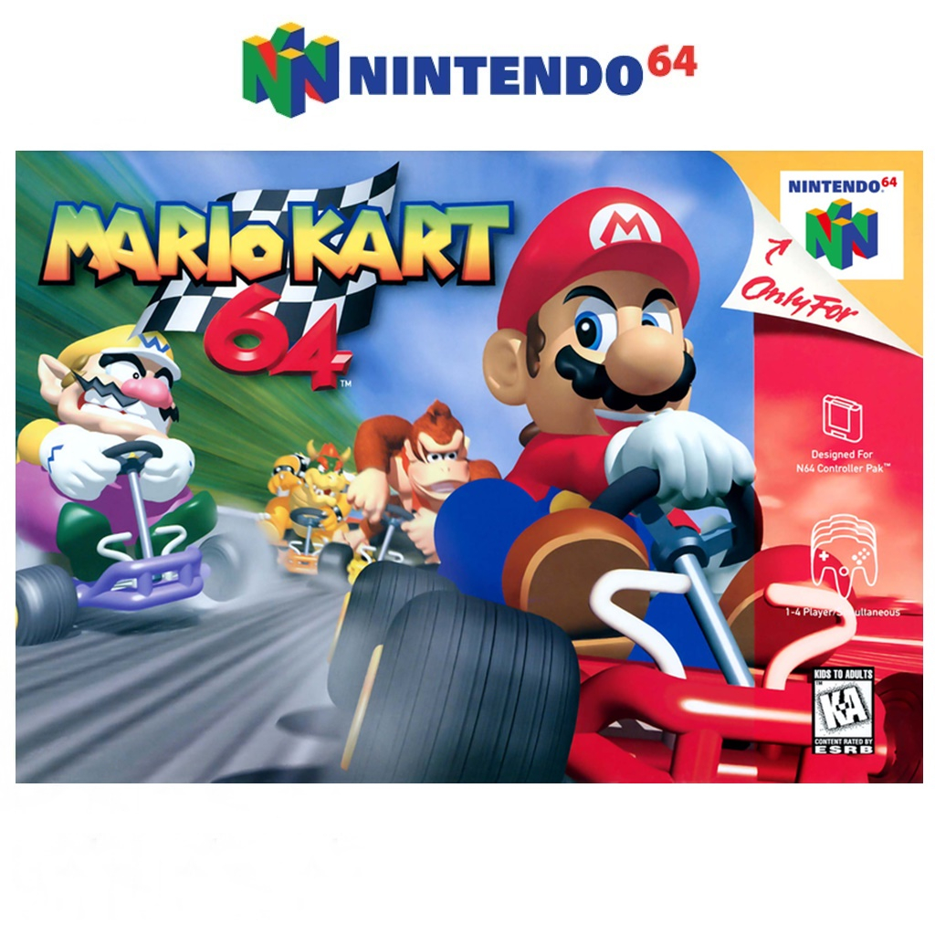 Mario Kart 64 - Nintendo 64 - (REPRO) | Shopee Brasil