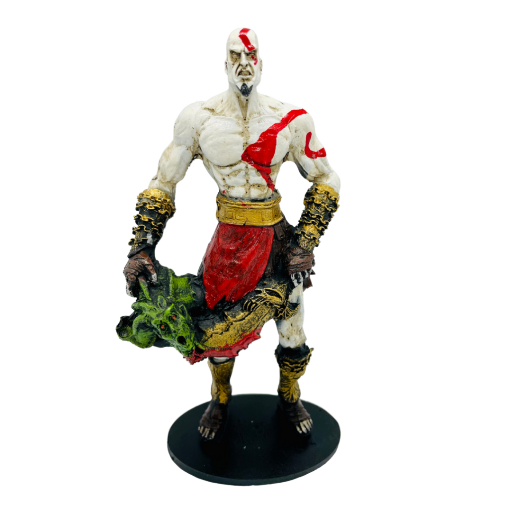 Boneco Goro Mortal Kombat Colecionável Geek 24cm Resina