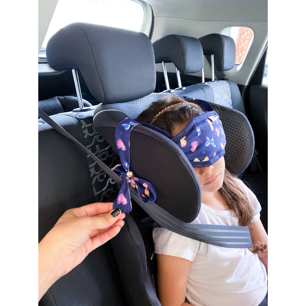 Apoio De Cabeça Para Cadeirinhas De Crianças (MENINA) | Shopee Brasil