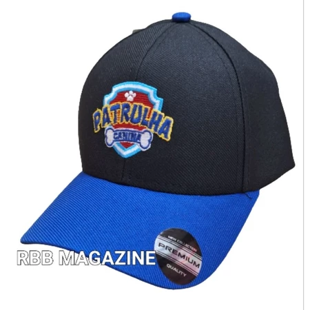 Boné aba curva personagens bebê/menino - 1 a 4 anos