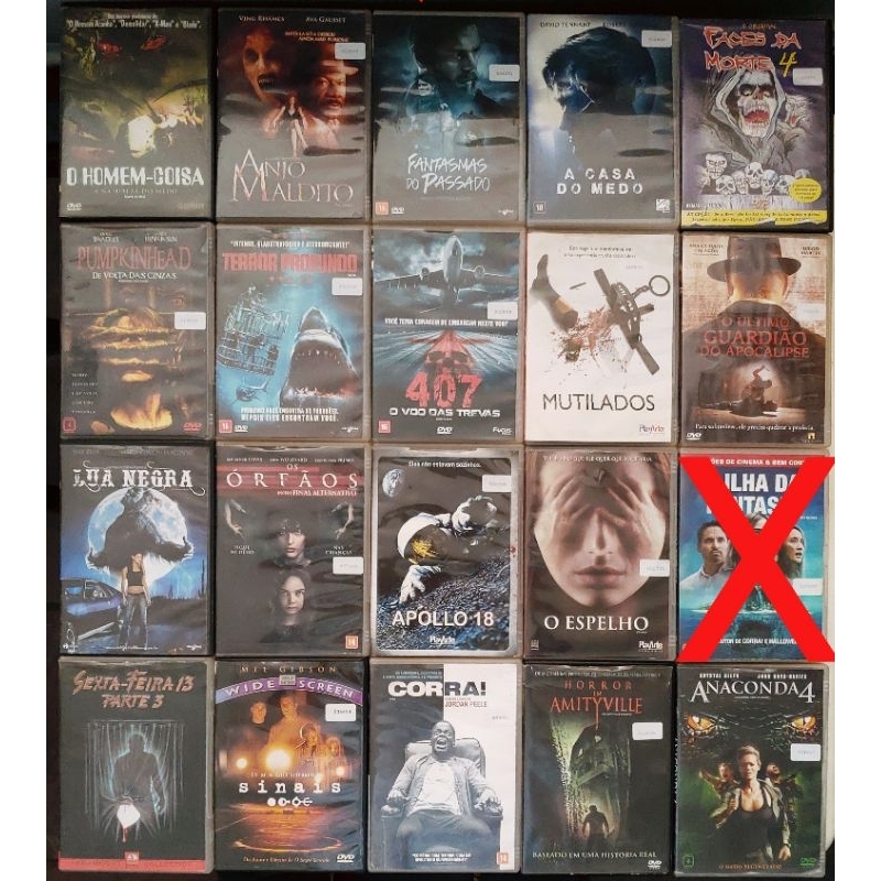 Lote de DVDs R$ 19,90 cada (LEIA A DESCRIÇÃO) | Shopee Brasil