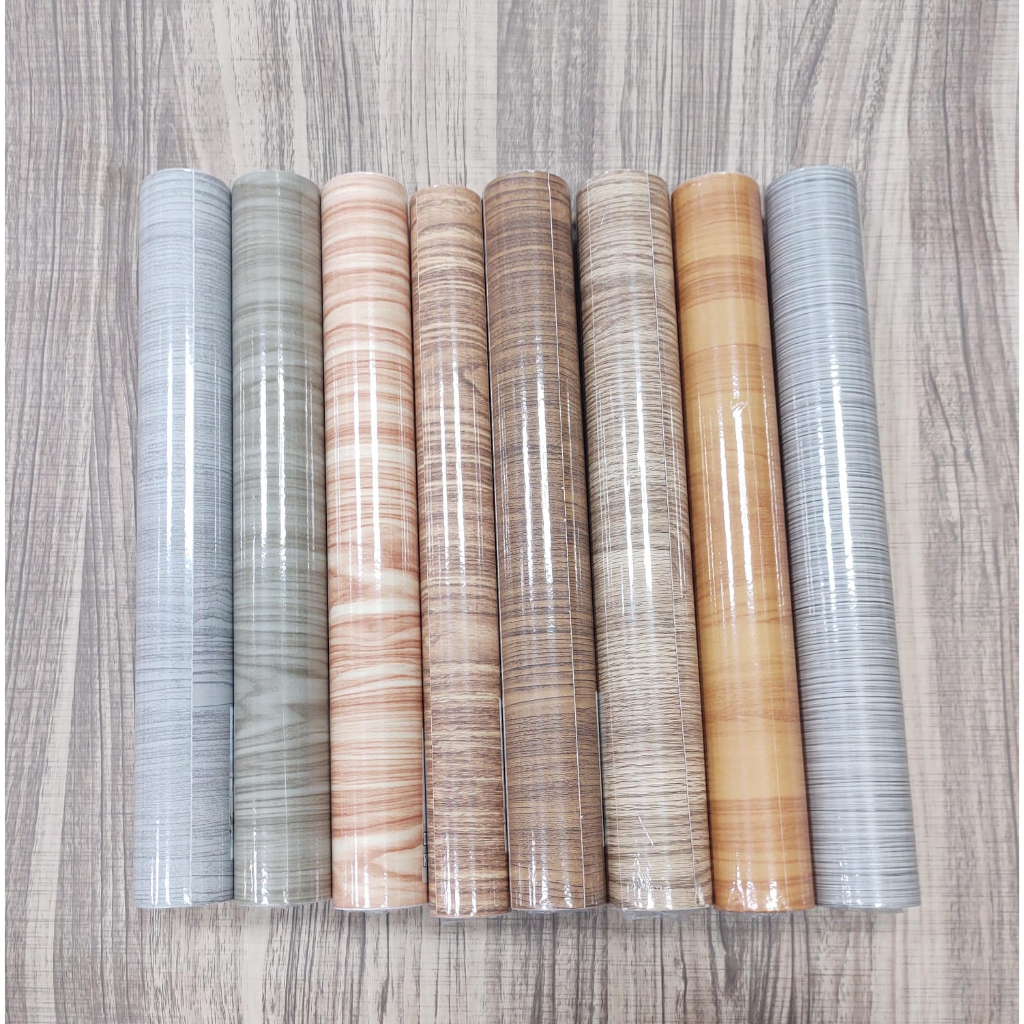 Adesivo Papel de Parede Autocolante 5 metros x 45 centímetros Madeira