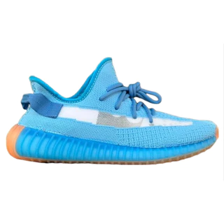 Tênis Yeezy Boost 350 V2 Azul Premium Alta Qualidade , Corrida , Caminhada , Super Confortavel Unissex 1º Linha