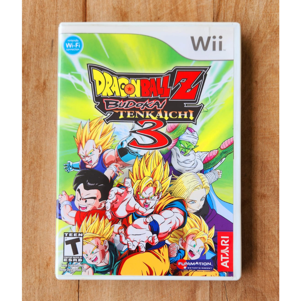Dragon Ball Z Budokai Tenkaichi 3 Wii Midia Fisica Semi Novo