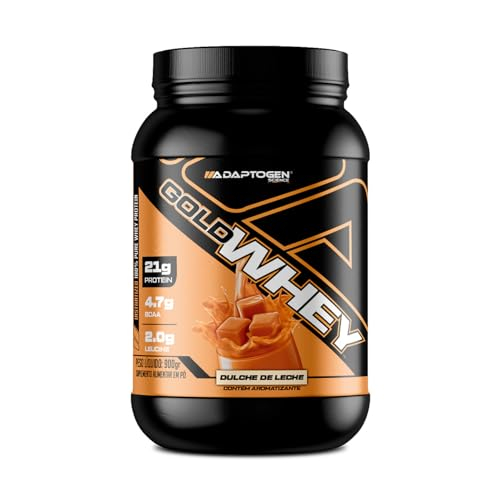 Gold Whey POTE 900g Adaptogen – Whey Protein Concentrado Premium (Doce de Leite)