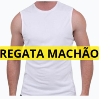 Promoção de Camiseta Regata Básica Lisa Cinza Escuro - CT