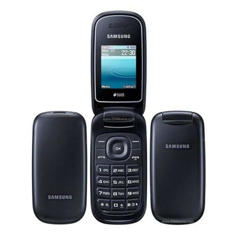 Celular Samsung E1272 Abre e Fecha Flip Dual Chip p/ Idoso Simples ...