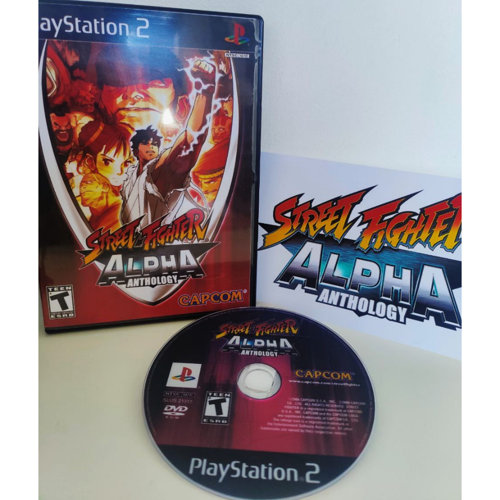 Street Fighter Alpha Anthology Ps2 (Jogo Original) (Seminovo